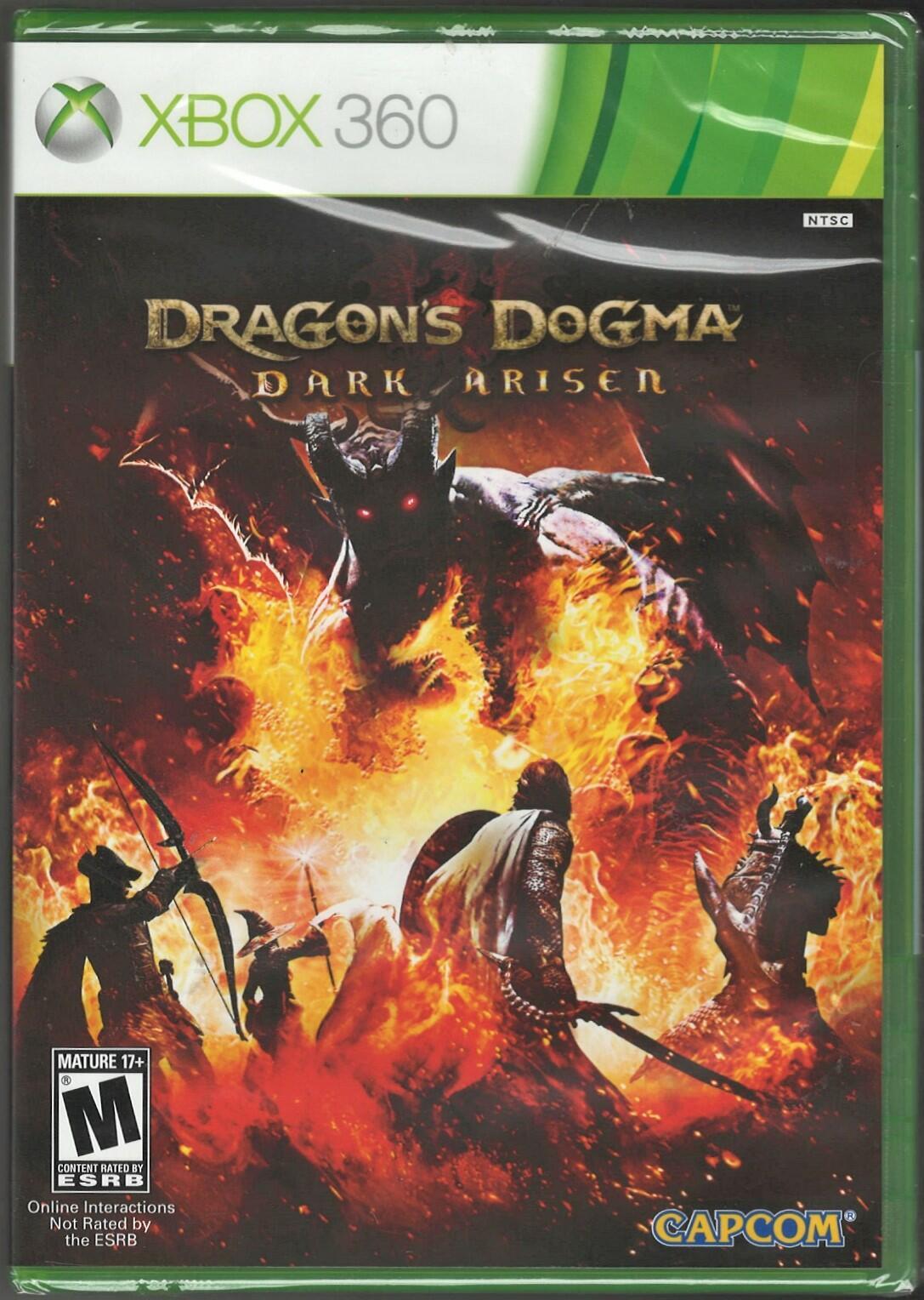 Dragon”s Dogma: Dark Arisen Xbox 360 (Brand New Factory Sealed US Version) Xbox
