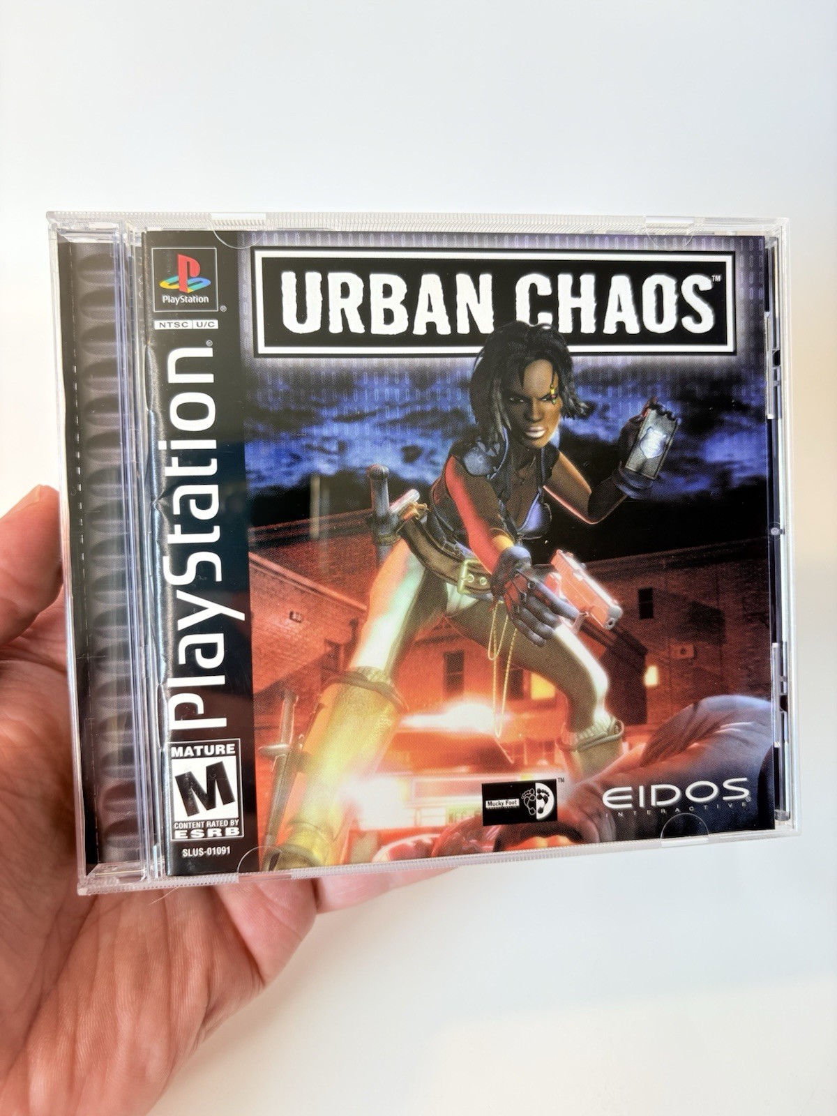 Urban Chaos (Sony Playstation 1 PS1) Complete CIB Excellent w/ 1yr Warranty