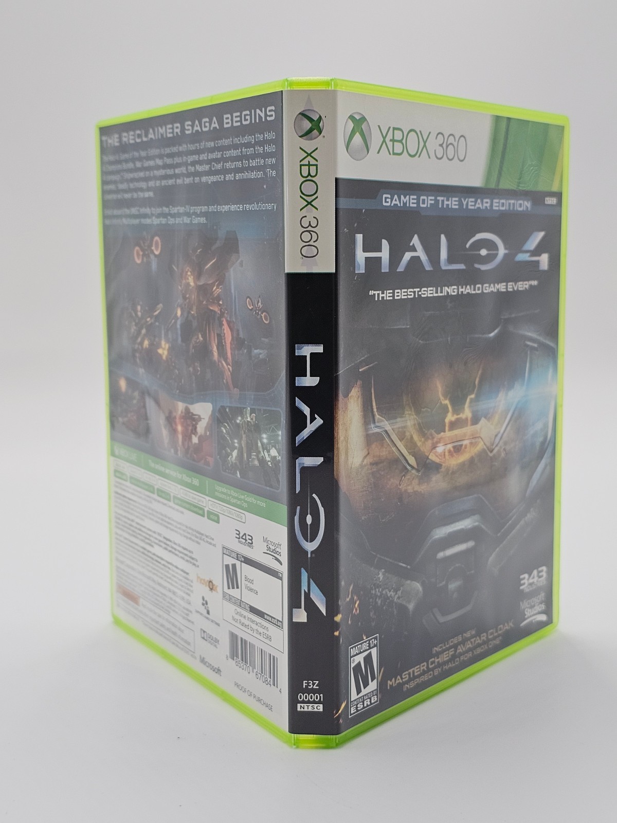 Microsoft Xbox 360 Halo 4 CIB Cleaned & Tested