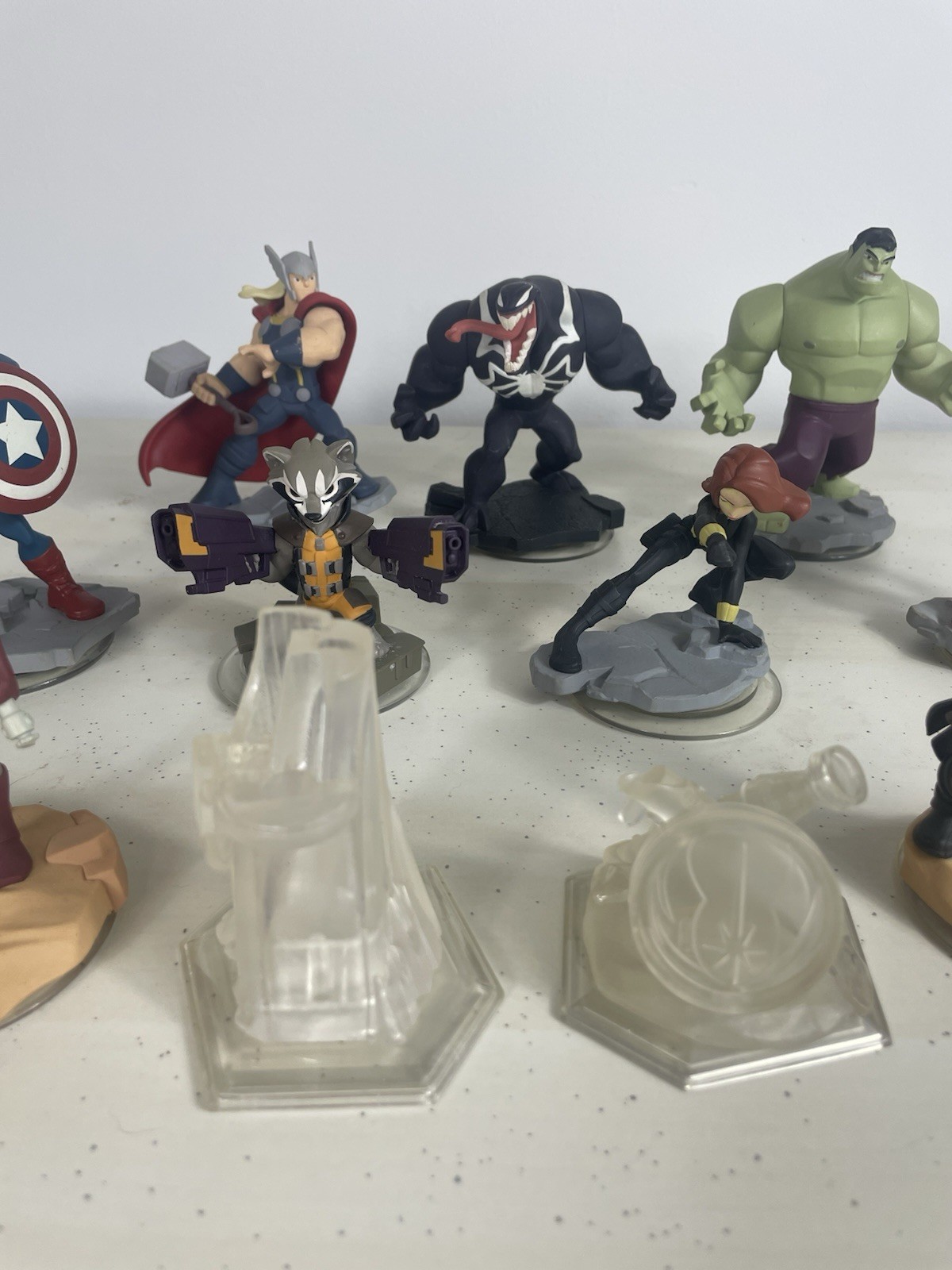 Disney Infinity Marvel & Star Wars Figure Lot Of 11