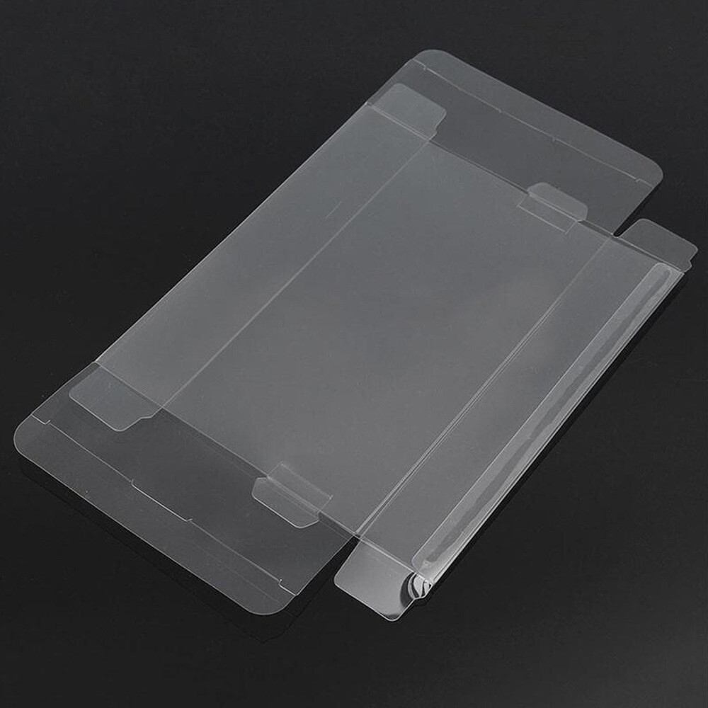 5x SUPER NINTENDO SNES CIB – CLEAR PLASTIC PROTECTIVE BOX PROTECTOR SLEEVE CASE