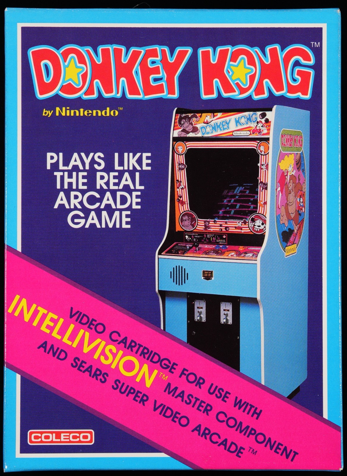 Donkey Kong 1982 Intellivision First Appearance of Mario Sealed Graded PSA 9.2