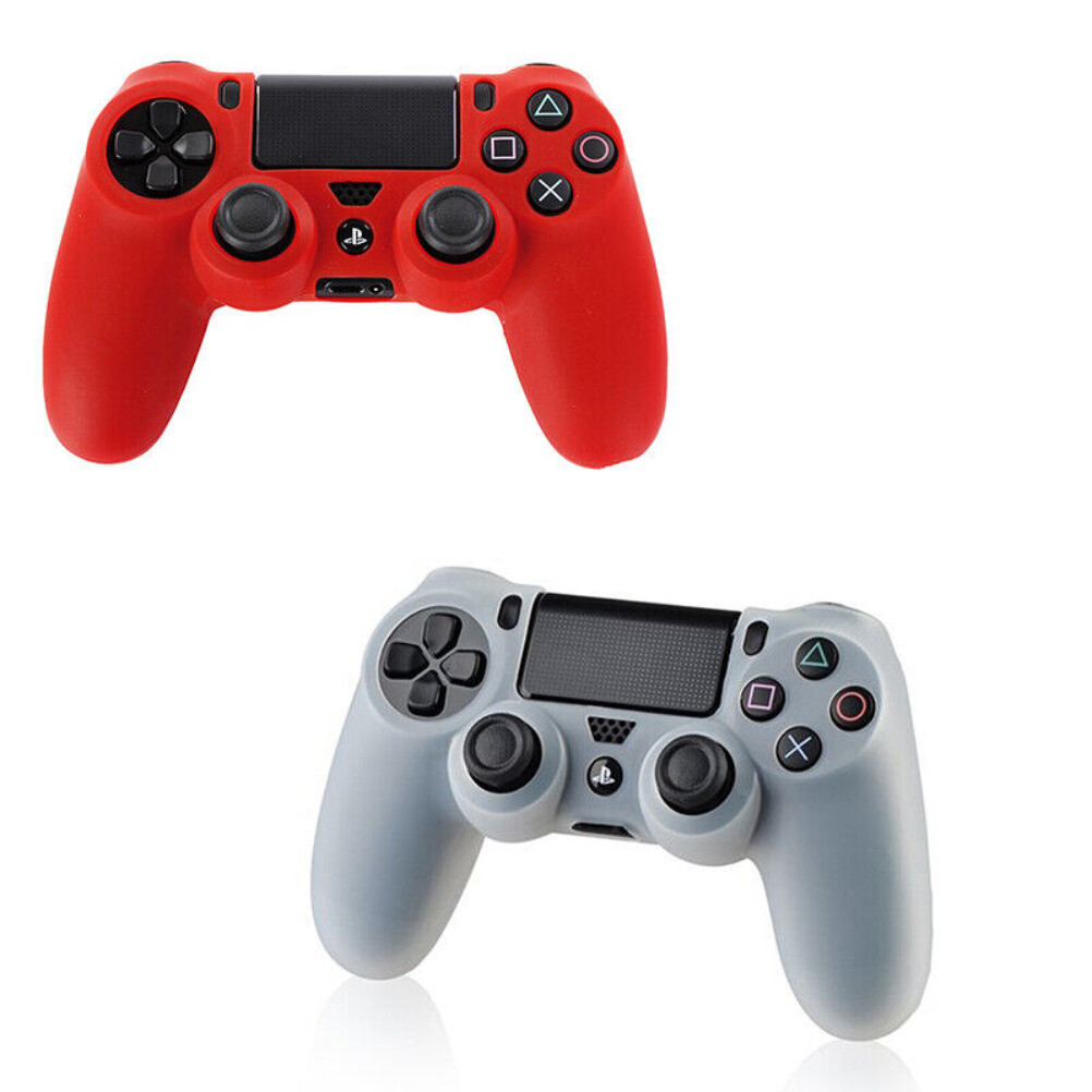 Soft Gel Case Skin For Playstation 4 PS4 Controller Silicone Rubber Grip Cover