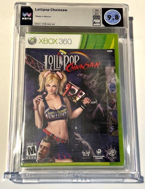 Lollipop Chainsaw Xbox 360 WATA Graded 9.8 A++