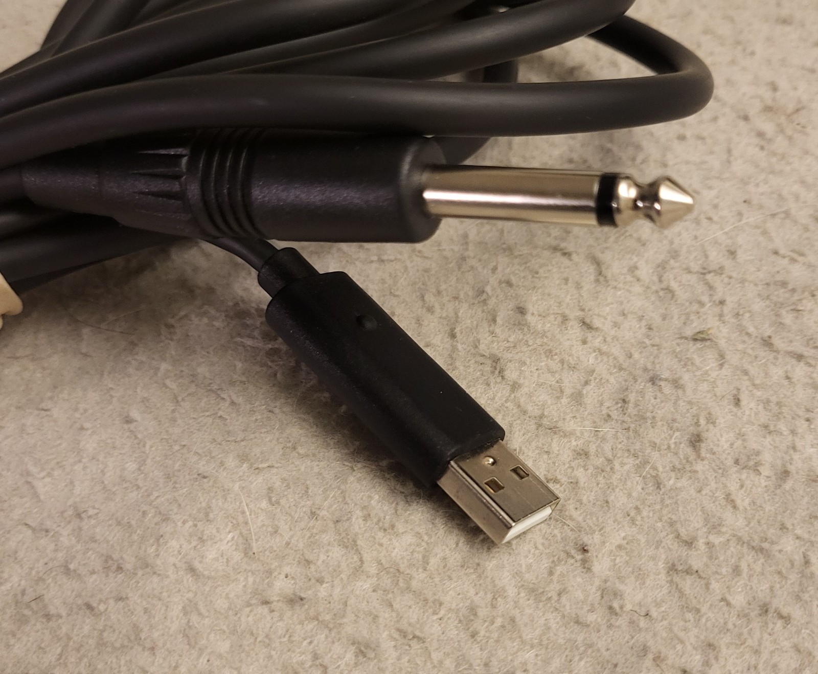 Ubisoft Hercules Rocksmith USB Cable Cord Guitar Game Adapter