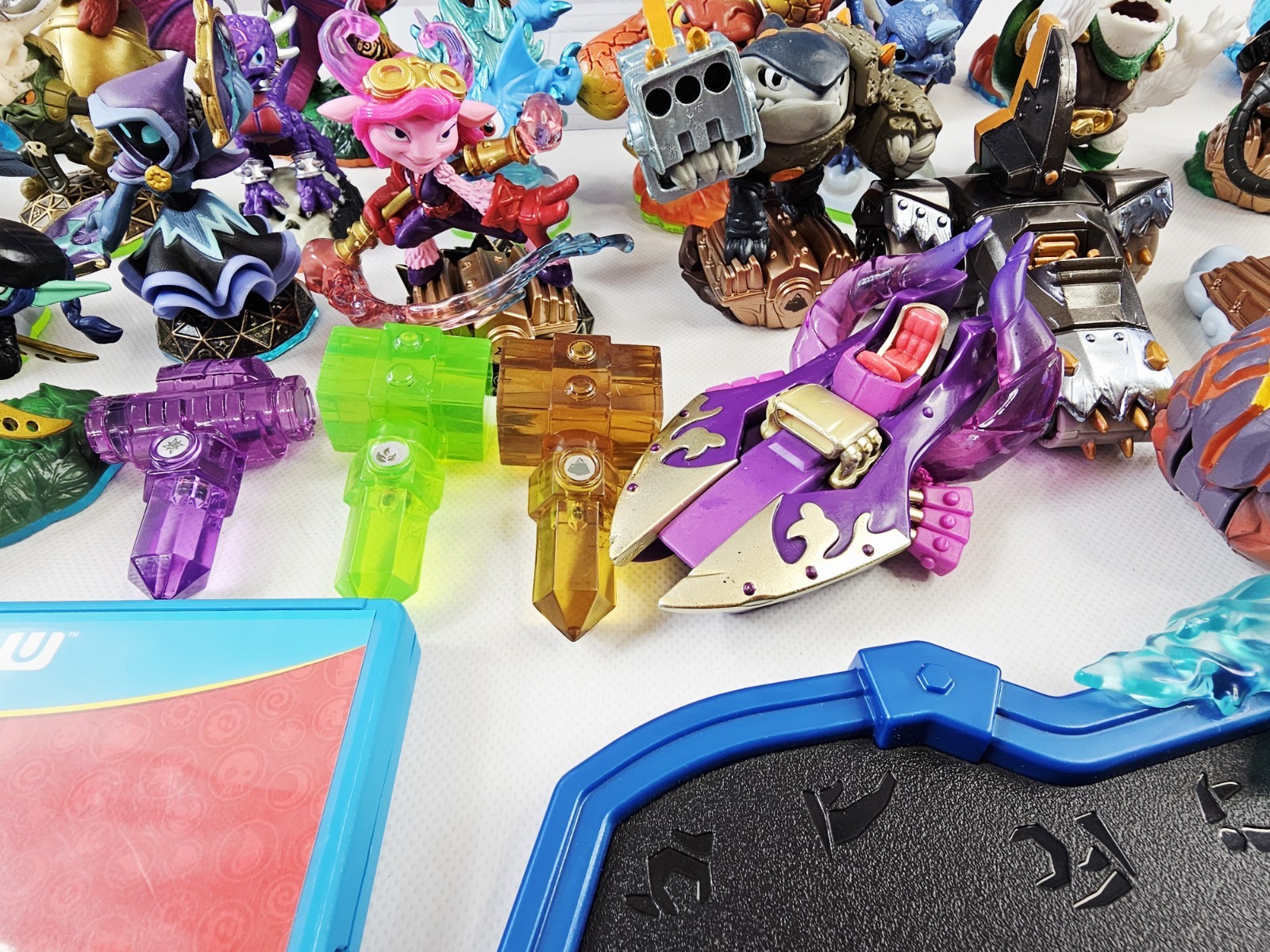 Skylanders Lot Figures Vehicles Trap Team Giants Swap Force Super Chargers Wii U