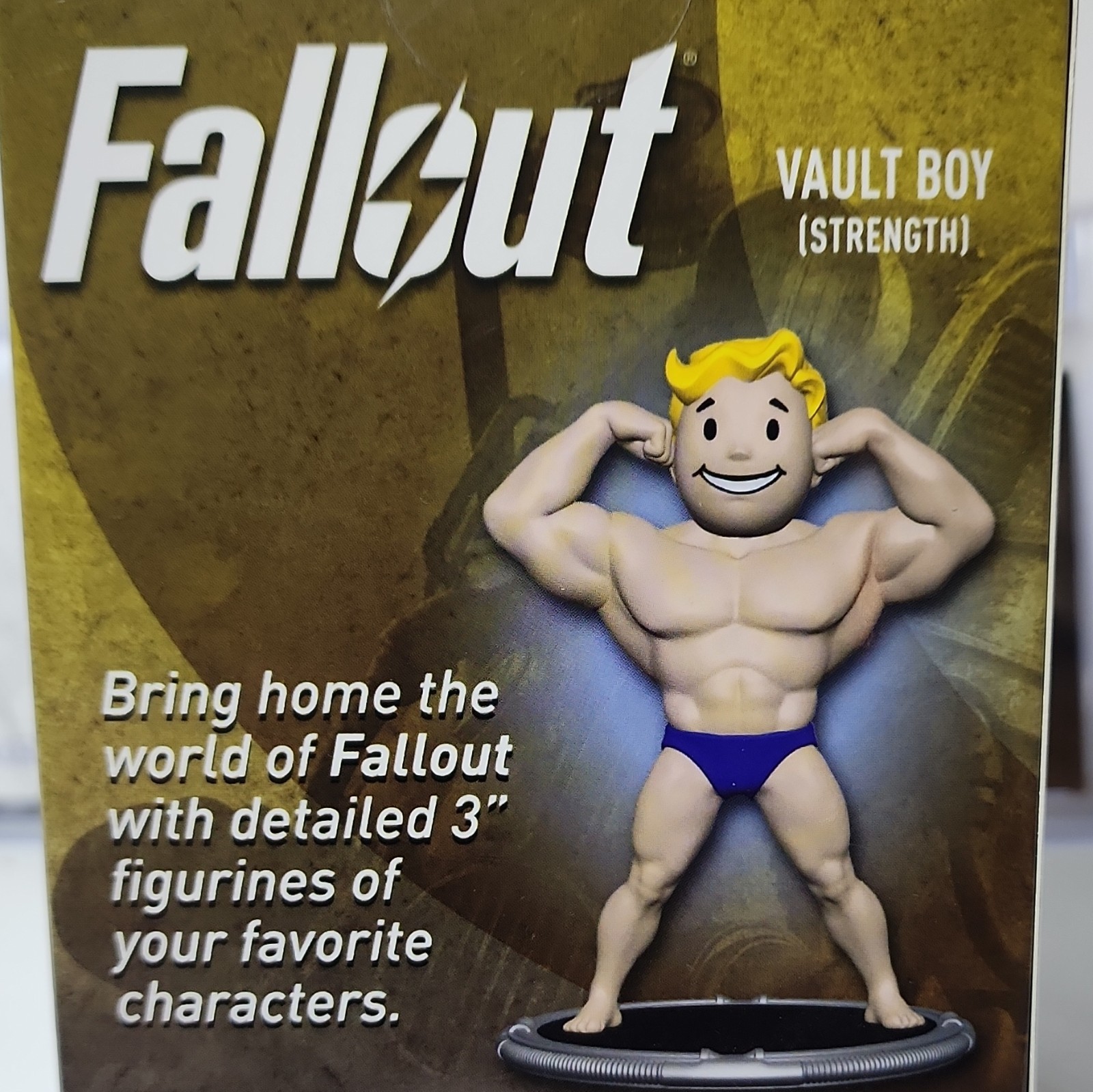 Syndicate Collectibles Fallout Vault Boy (Strength) 3″ Figurine SYN-63729