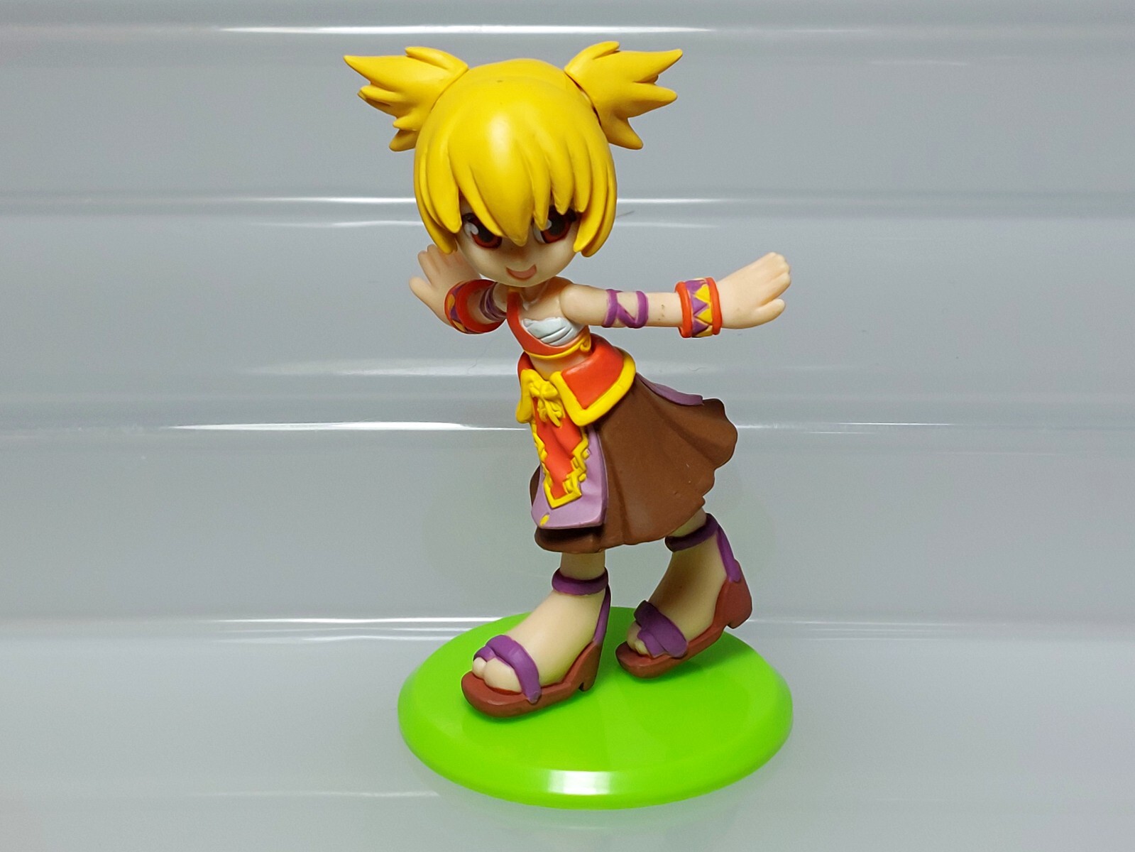 Game Characters Sukatto Golf Pangya Lolo Lola Dolfini Figure MegaHouse R08 3.2in