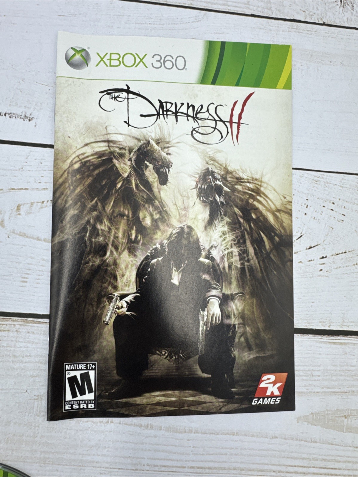 The Darkness II (Microsoft Xbox 360, 2012) CIB With Manual