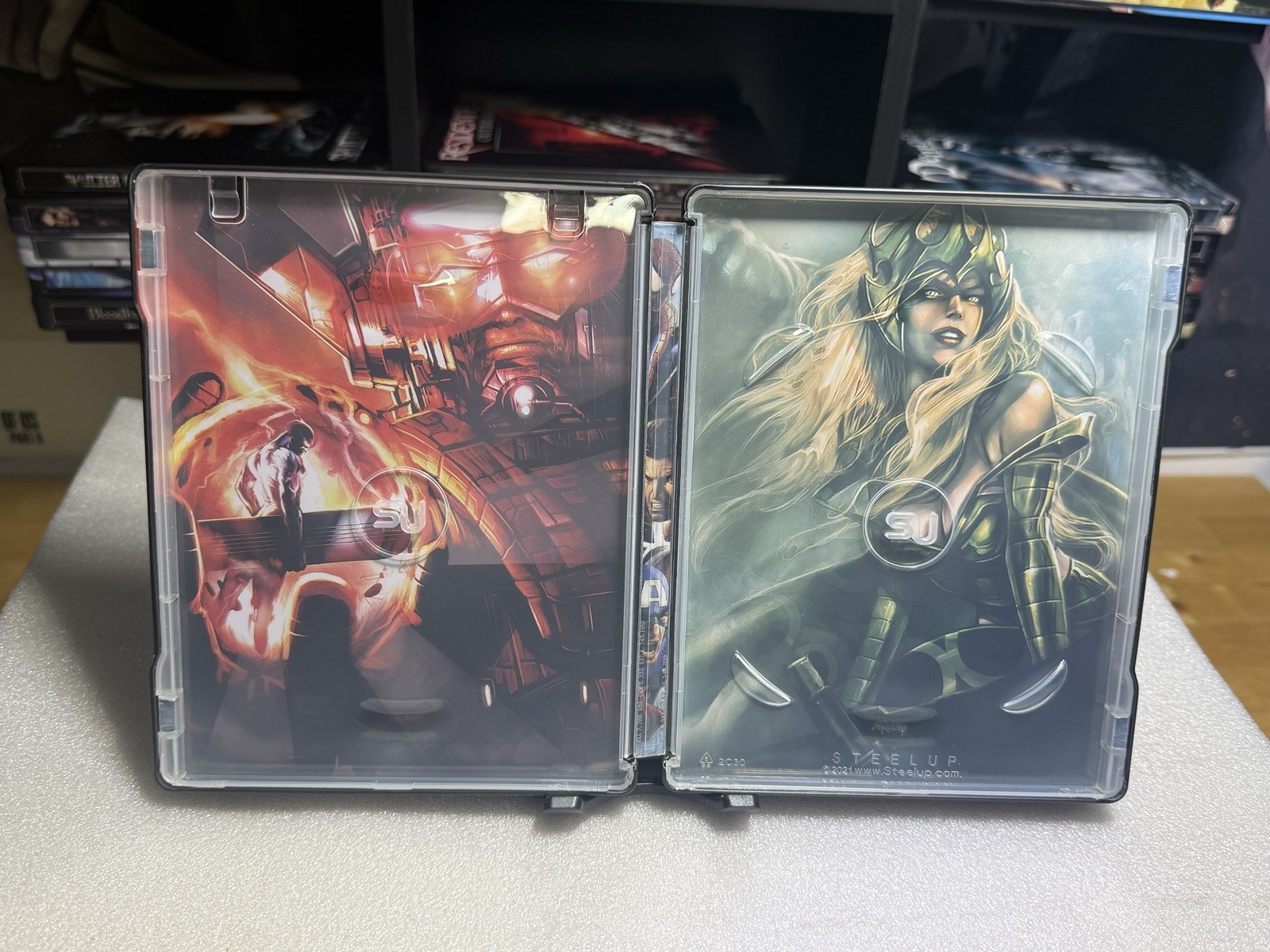 Limited Edition Marvel Ultimate Alliance Custom Steelbook/Steelup Case PS3/Xbox