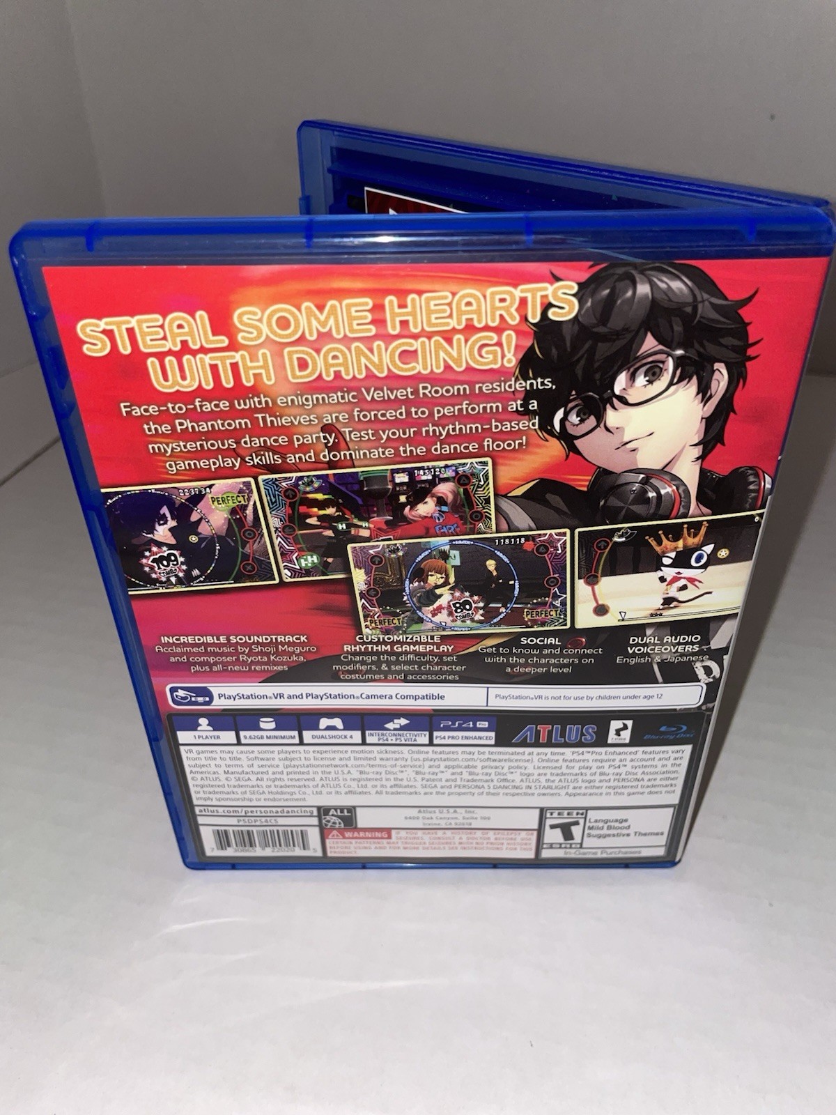 Persona 5 Dancing In Starlight PS4 Sony Playstation 4 CIB Complete Tested PSVR