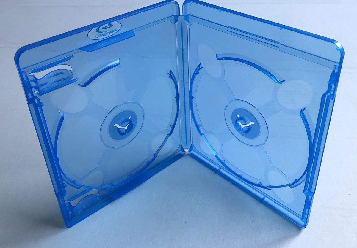 Standard One/DOUBLE 3 Disc Replacement Boxes Cases For Blu-Ray Movies DVD VCD