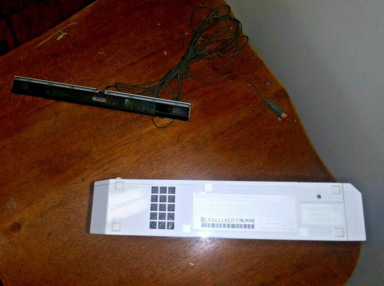 Nintendo Wii System Console Bundle 2 OEM Remotes & Nunchuks w/ Wii Sports Game