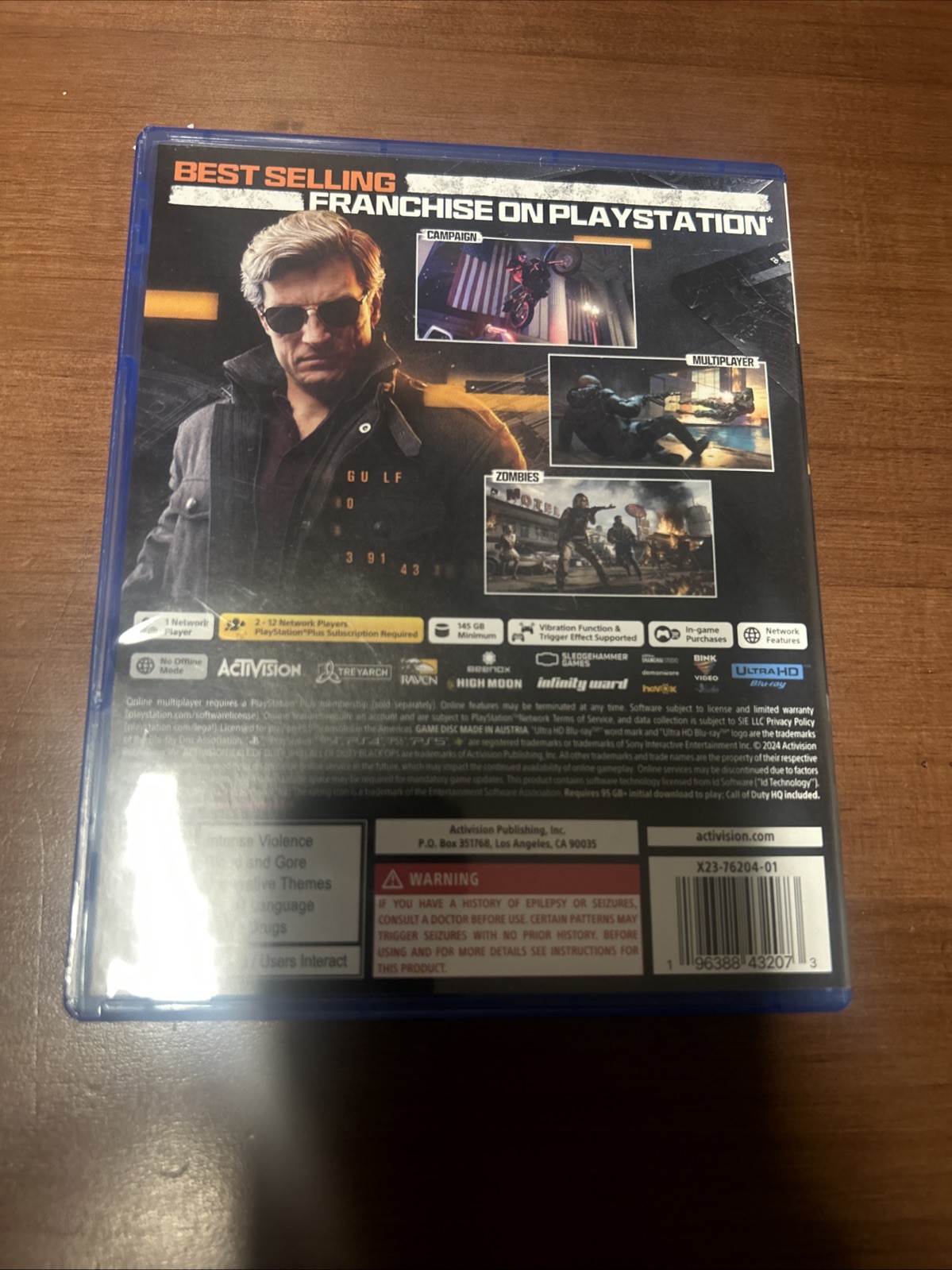Call Of Duty: Black Ops 6 (Sony PlayStation 5 PS5, 2024)