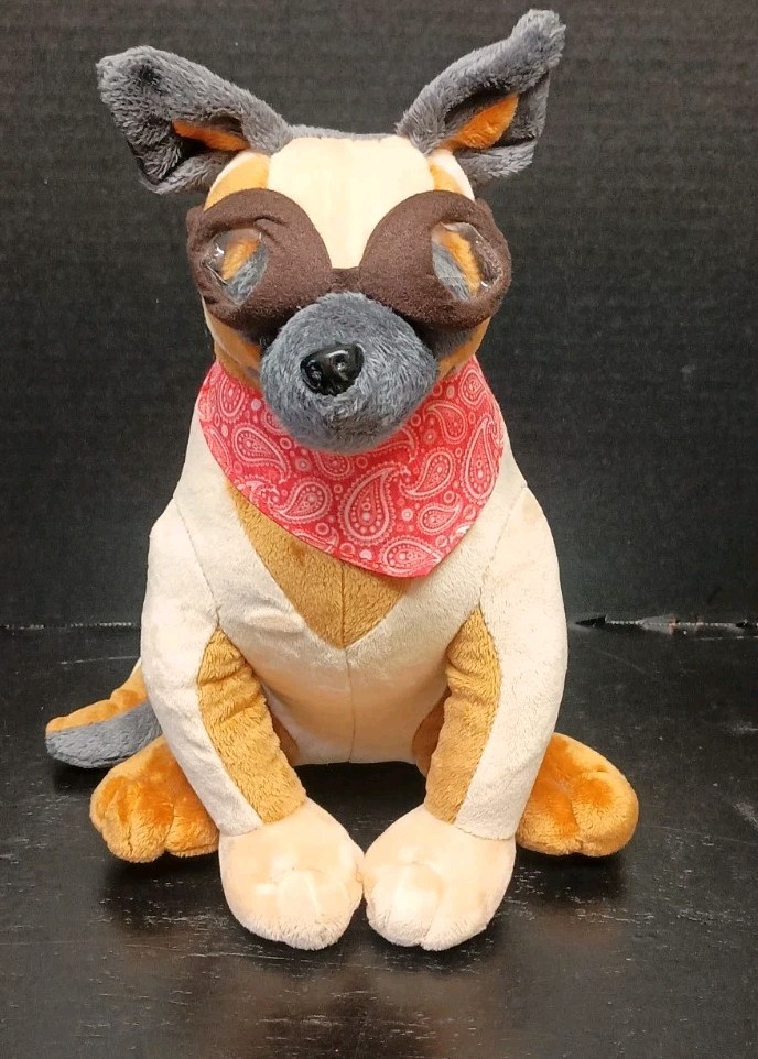 Fallout 4 Dogmeat Plush W/Bandana & Goggles Bethesda Dogmeat 11″ Lot Of TWO