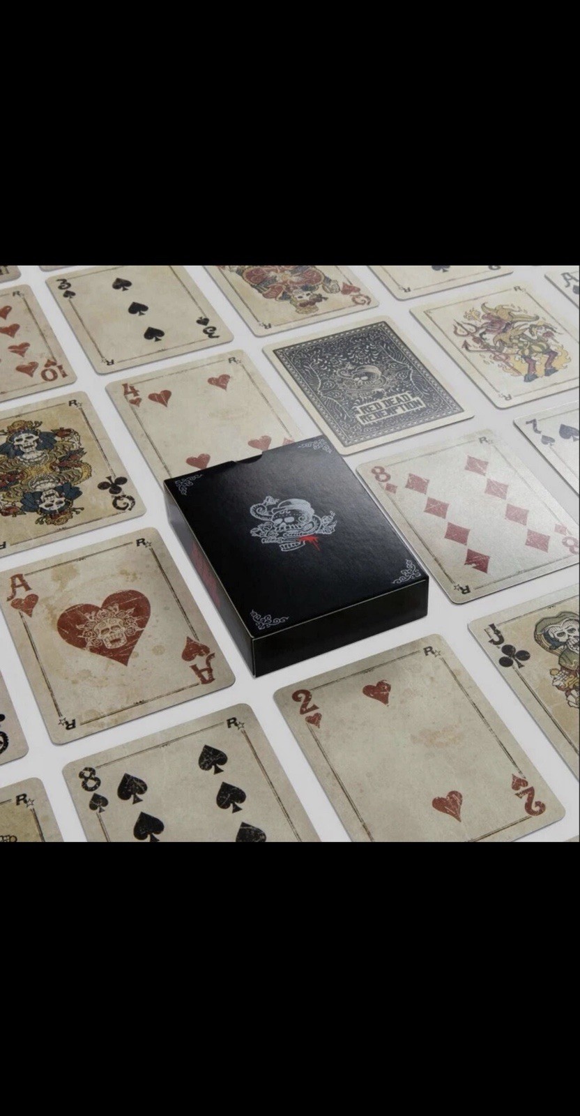 Red Dead Redemption Promotional Playing Cards | Rockstar Games | NEW and SEALED