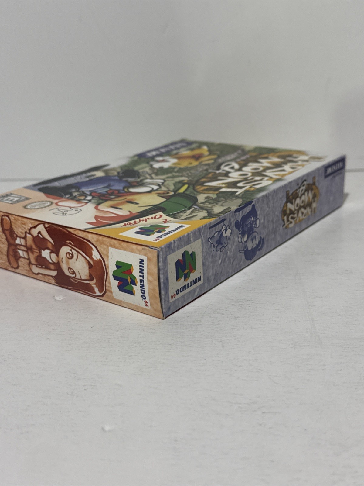 Harvest Moon (Nintendo 64 N64) Complete in Box CIB Very Nice! Box Protector