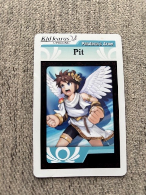 Kid Icarus Uprising Nintendo SDCC Comic Con 2011 Exclusive Promotional Card Pit