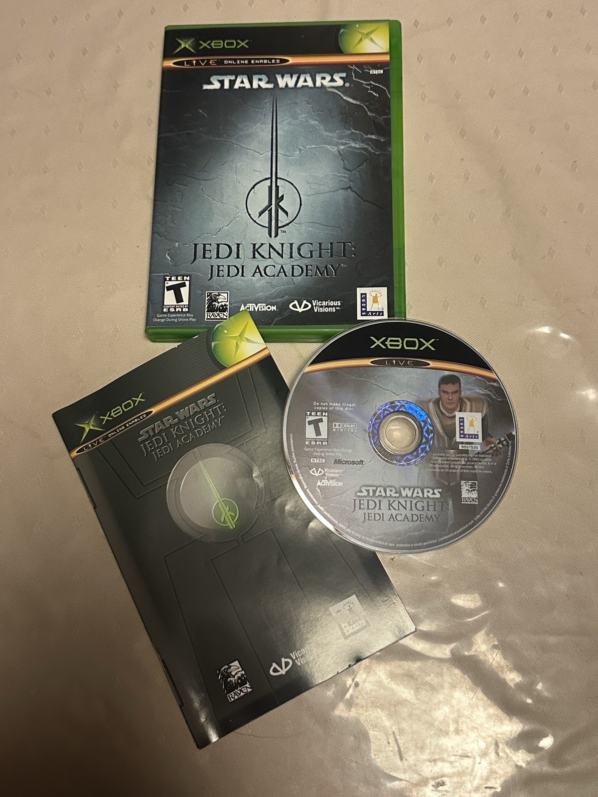 Microsoft Xbox Game Bundle – Assorted Games – Dark Cloud Jade Empire True Crime