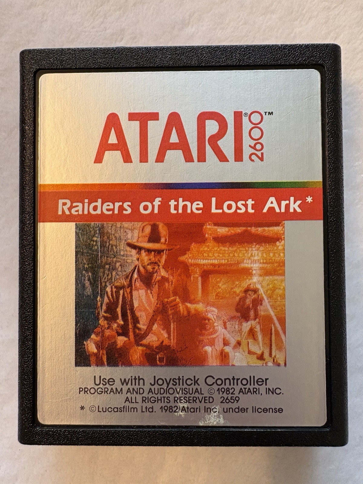 TESTED Raiders of the Lost Ark W/Manual VGC Atari 2600, 1982- Video