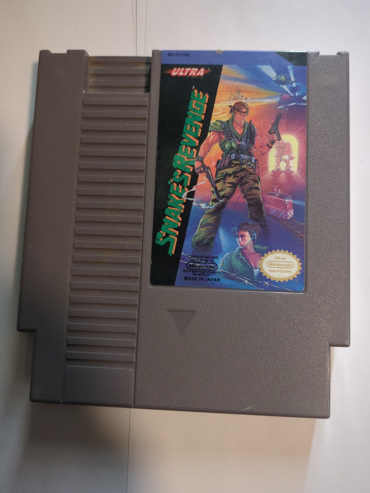 Metal Gear & Snake’s Revenge Nintendo NES Konami Ultra