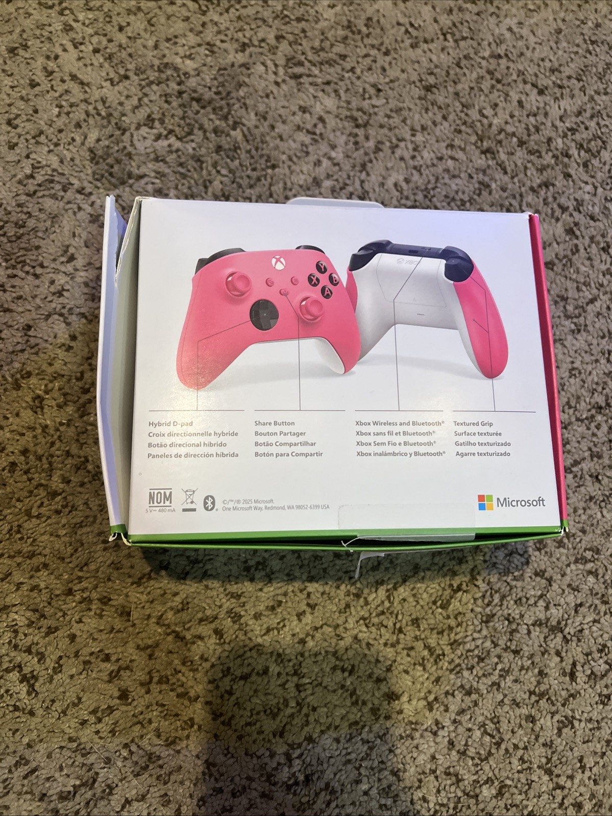 Xbox Series X|S Special Edition Controller Deep Pink Box Only