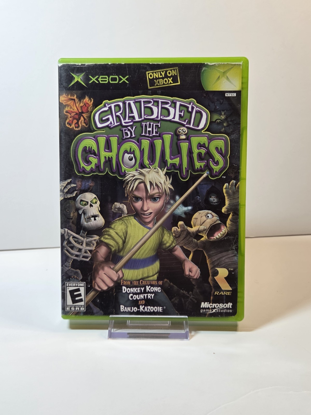 Grabbed by the Ghoulies (Microsoft Xbox, 2003) Complete With Manual,