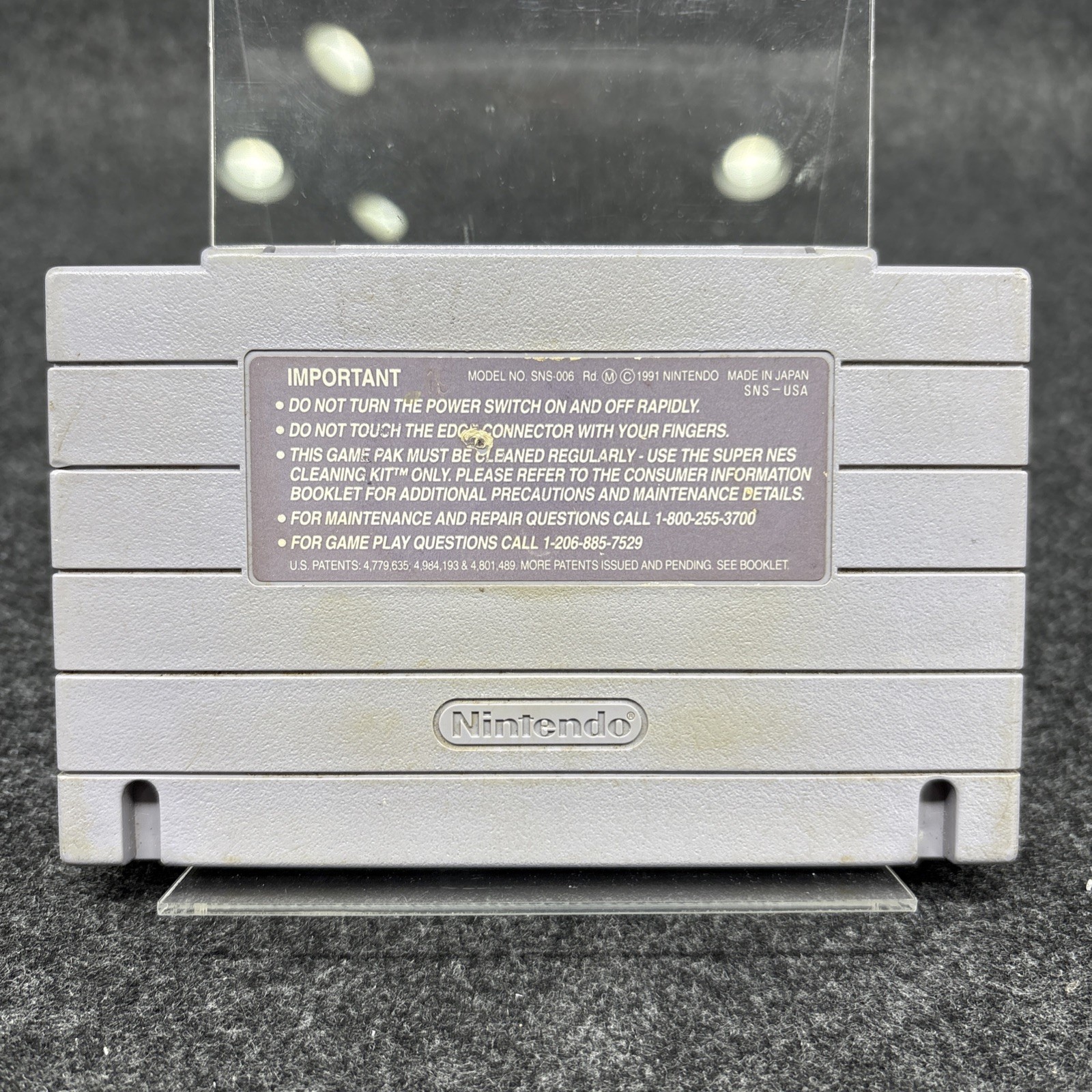 HyperZone (SNES) – Authentic Cartridge Good Condition