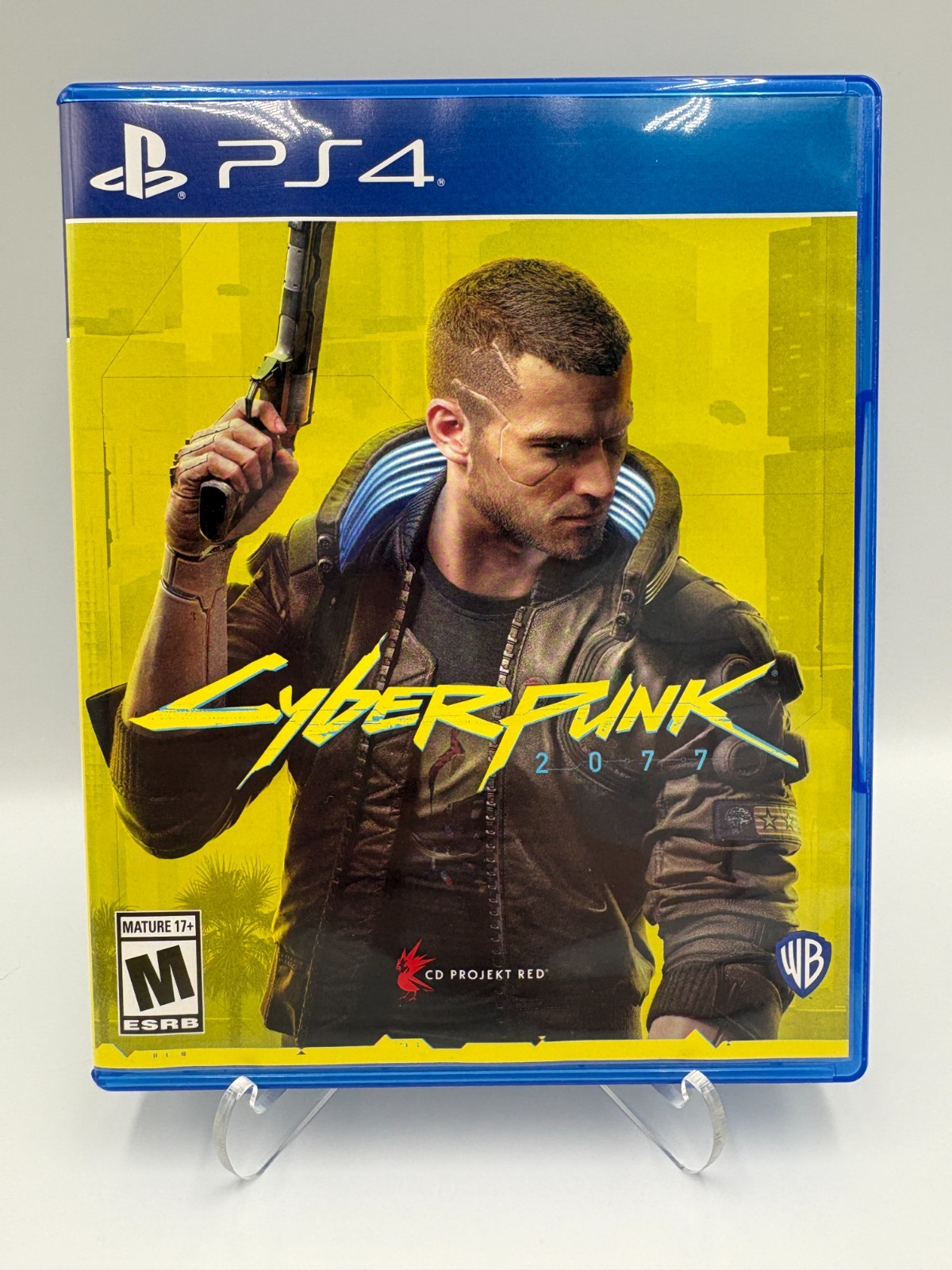 Cyberpunk 2077 – PlayStation 4 PS4 – w/ Slip Cover – Missing Inserts – Tested