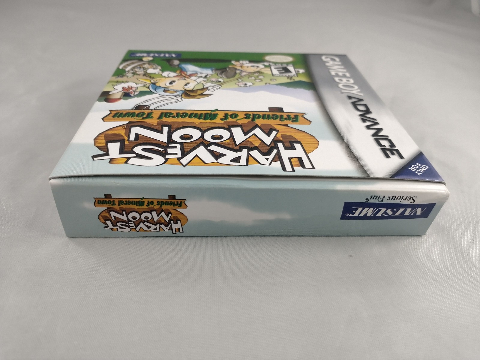 Harvest Moon Friends of Mineral Town GBA Box Manual Inserts Only – No Game