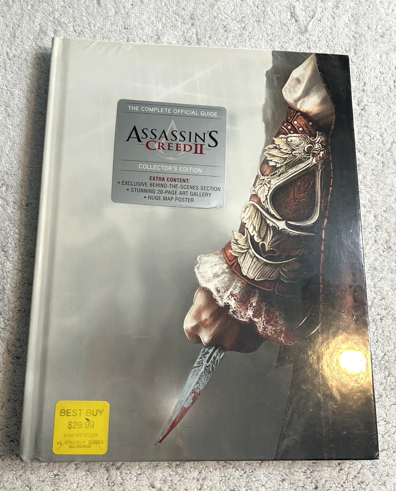 Assassin’s Creed II The Complete Official Guide Collector’s Edition Hardcover(SH