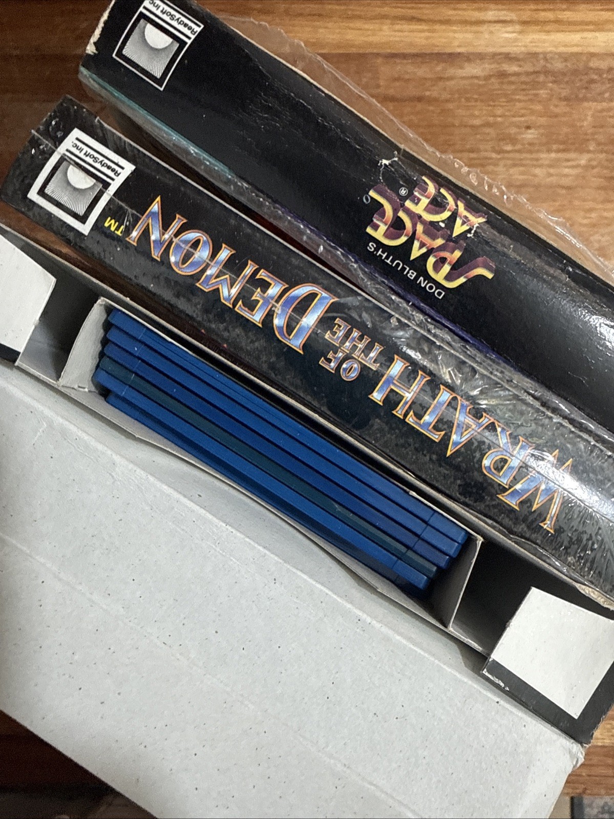 AMIGA Space age wrath of the demon Dragons Lair II Time warp Ready Soft see pics