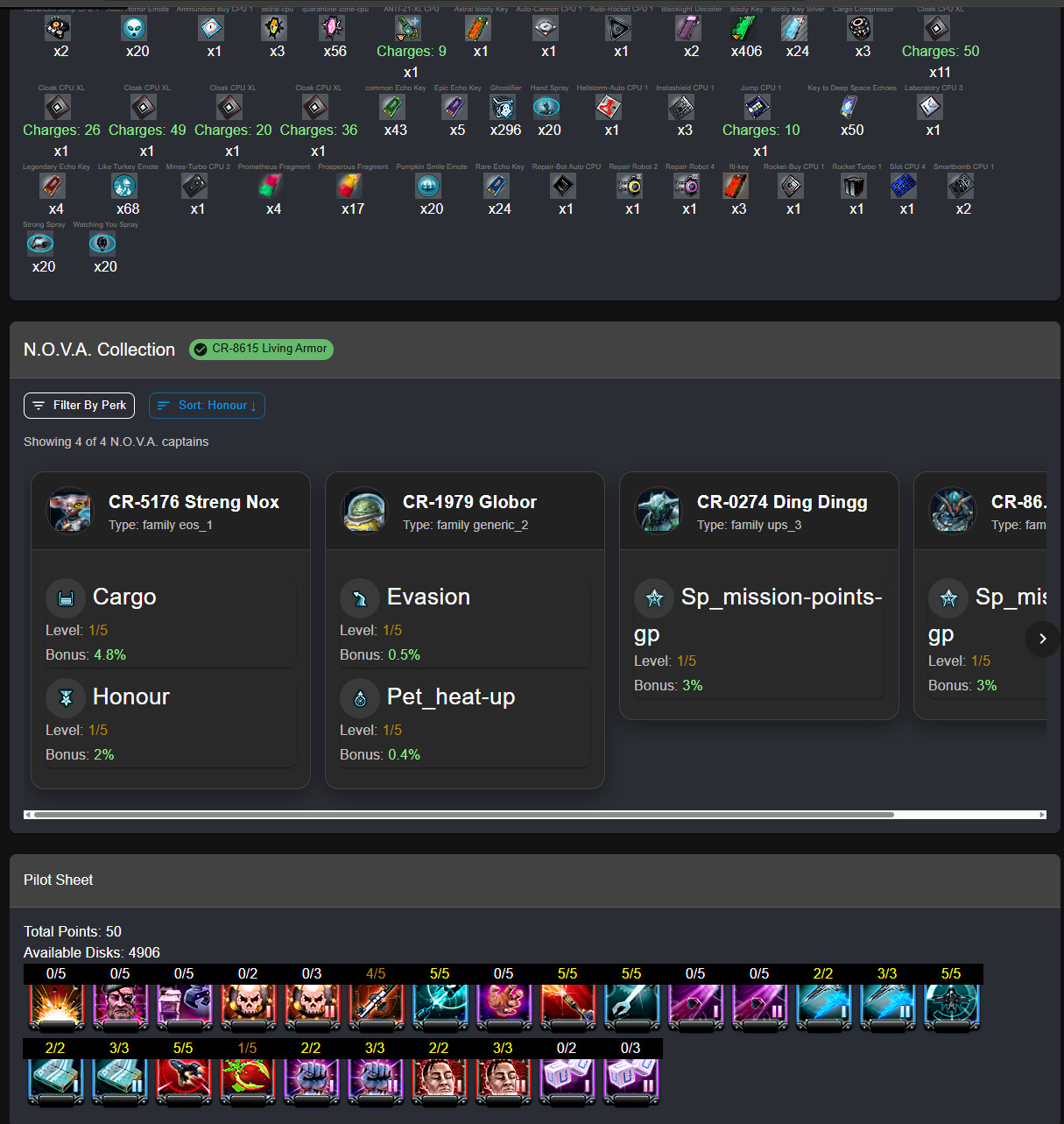 Dark Orbit| Europe 7/6, Italy 1/2/3, Asia 1 – 8m URI, 13mX4 | 4 PLUS ships
