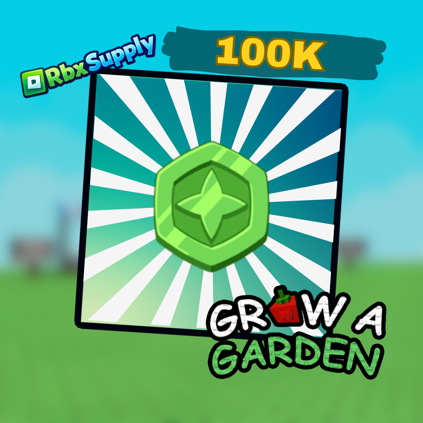 Roblox Grow A Garden | Trade Token 1K-100K