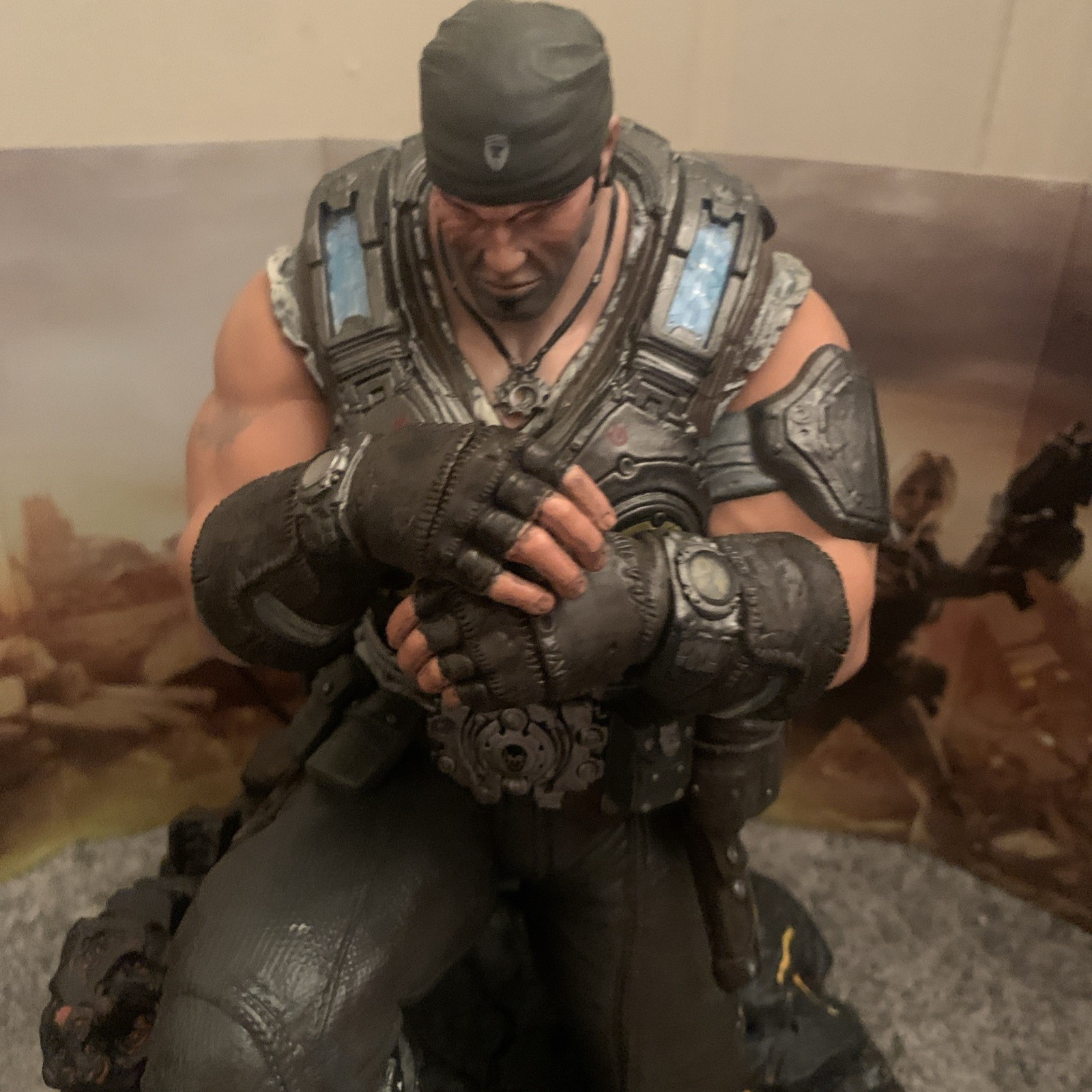Gears of War 3 Marcus Fenix Collectors Figure Limited Edition Statue Epic Games