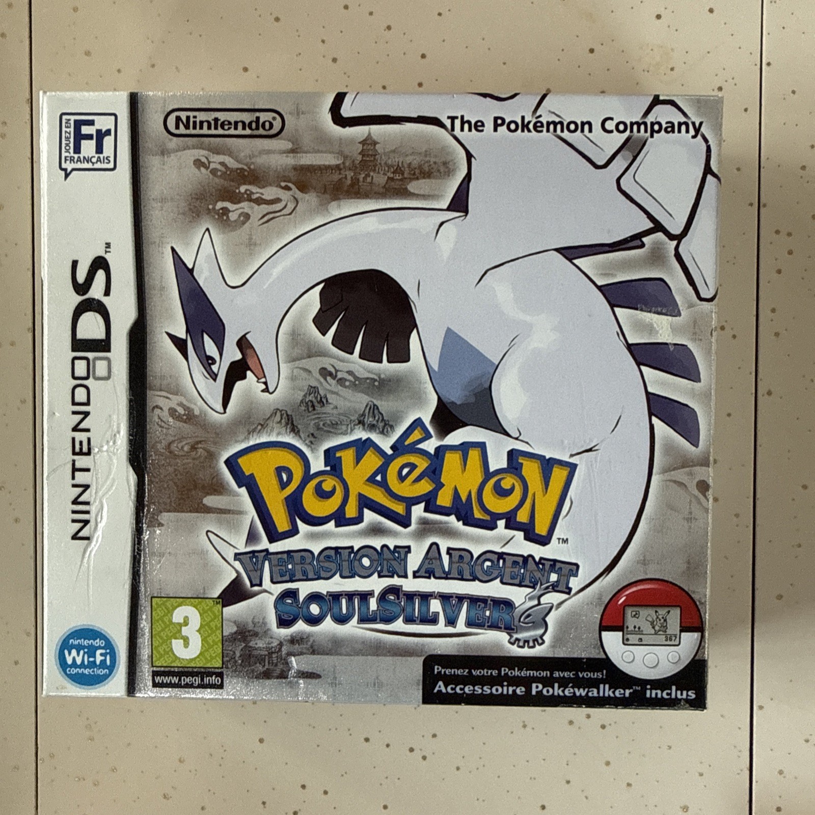 Pokemon Soul Silver FACTORY SEALED – Pokewalker Version -NINTENDO DS – PAL