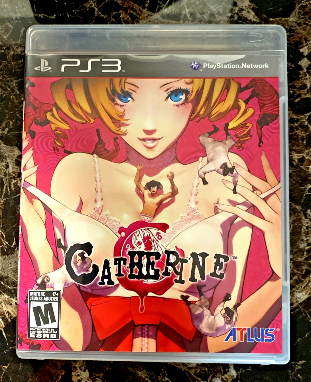 Catherine – No Game – Original Game Case & Manual Only – Sony PlayStation 3