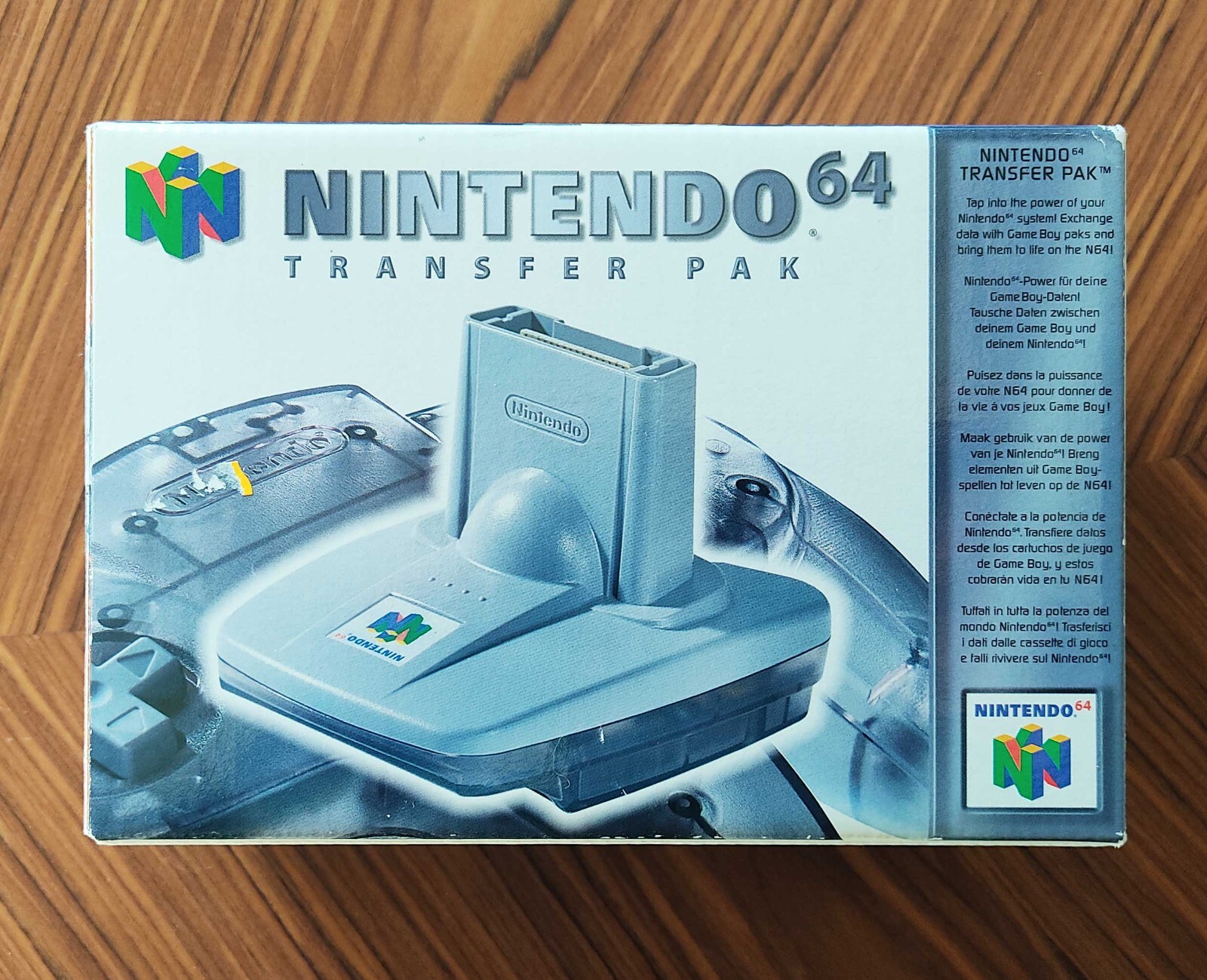 Transfer Pak N64 Nintendo 64 PAL EUR Complete Without Insert Combined Shipping