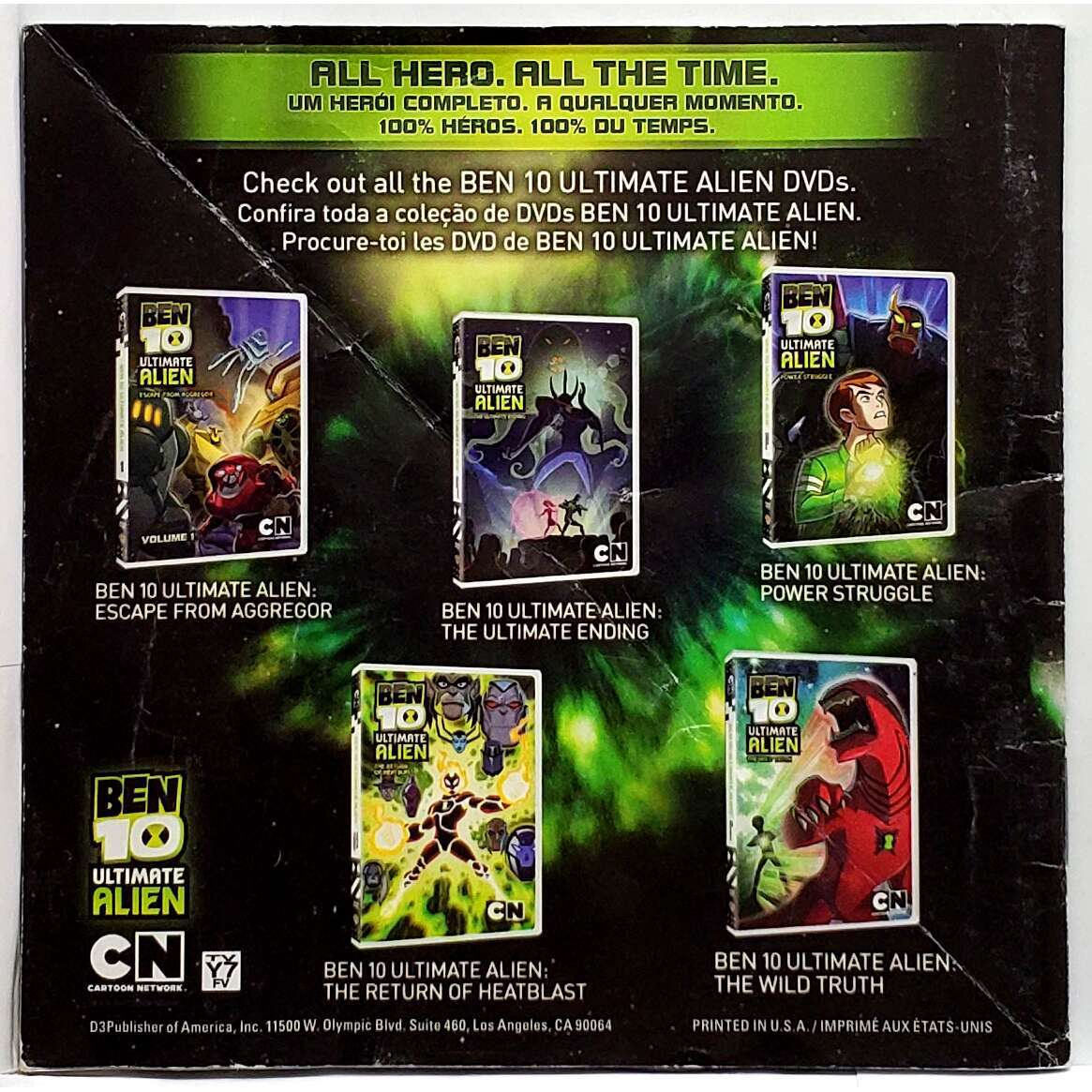 (Manual Only) Ben 10: Omniverse – Nintendo 3DS Authentic Instruction Booklet