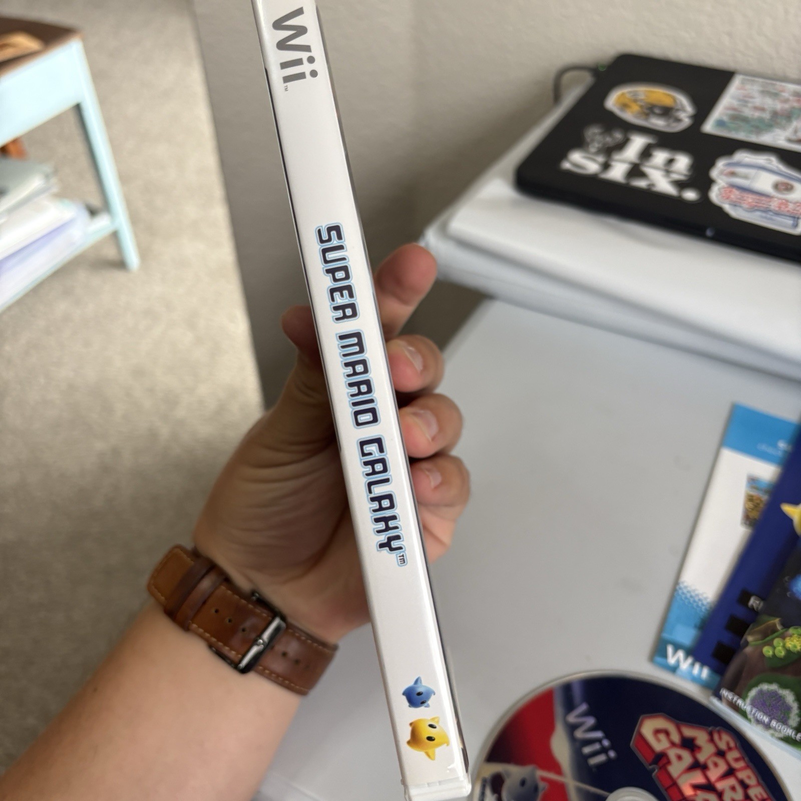 Super Mario Galaxy Nintendo Wii Game Tested & Complete 2007 Working