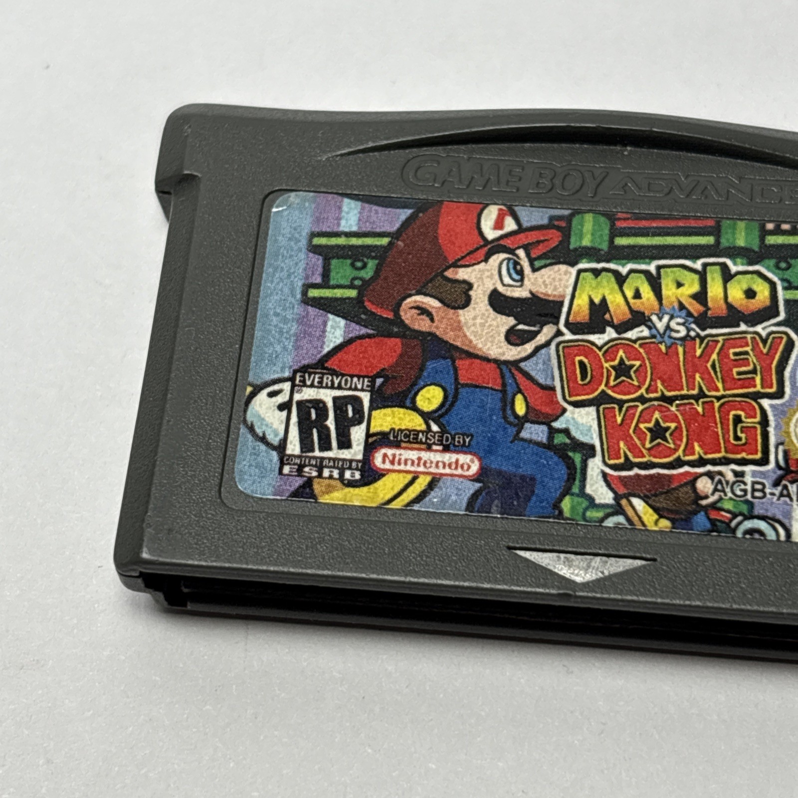 Nintendo GBA Mario Vs Donkey Kong ULTRA RARE RATING PENDING Advance Copy Works!