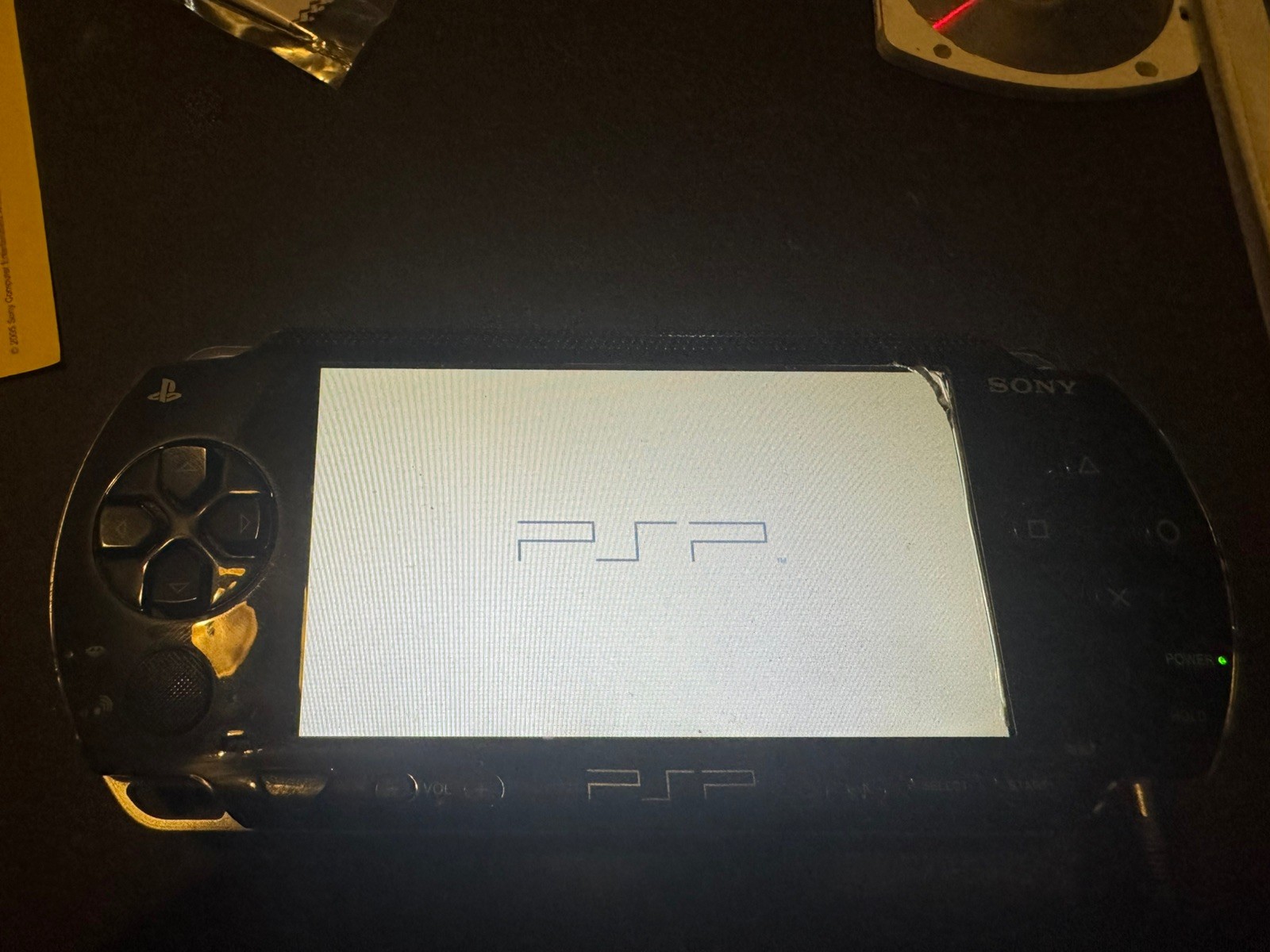 Sony PlayStation Portable – Black (PSP-1001K) With Original Box (Read/See Pics)
