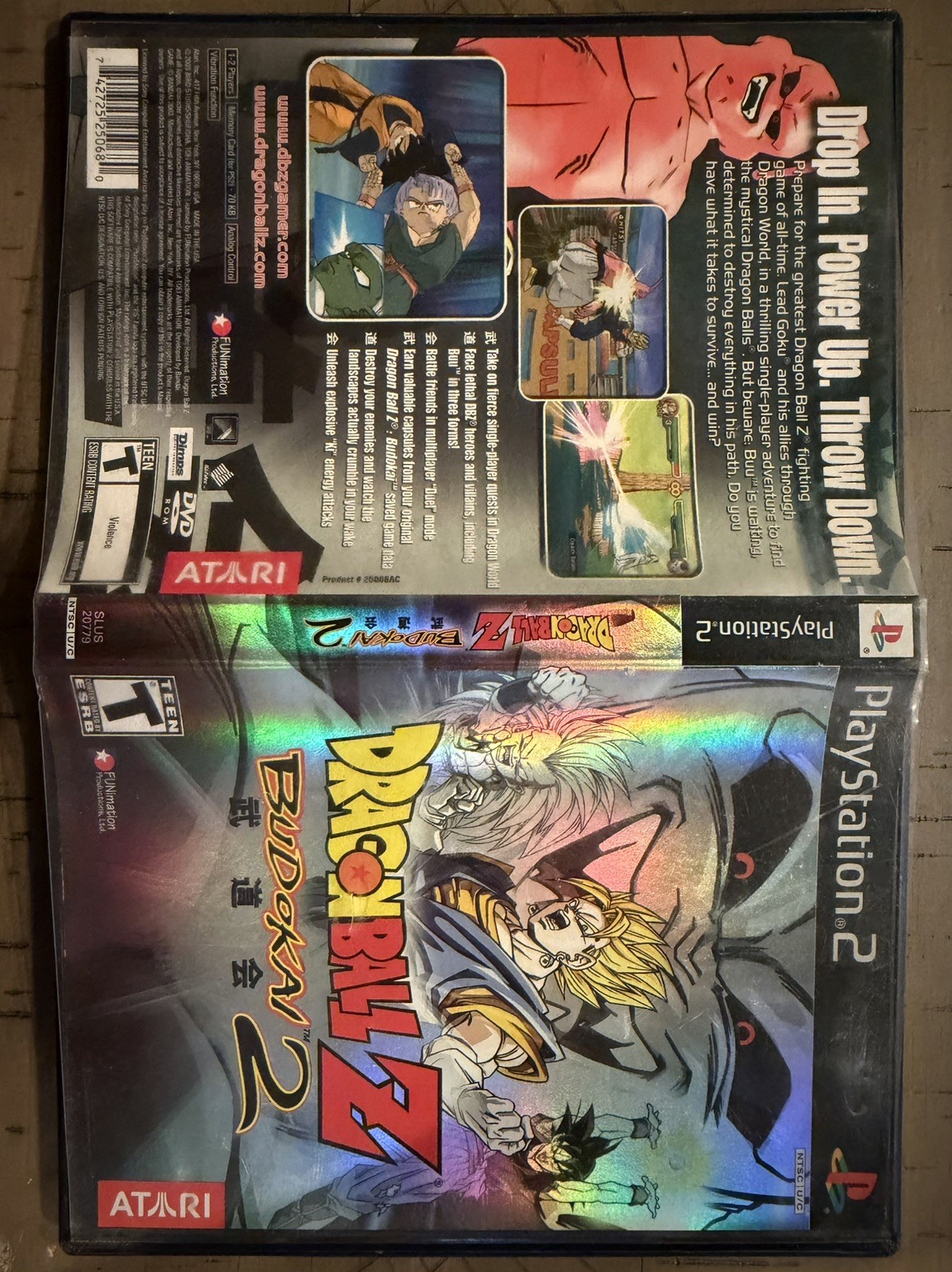Dragon Ball Z: Budokai 1 & 2 BUNDLE; Both CIB (Sony PlayStation 2, 2003)