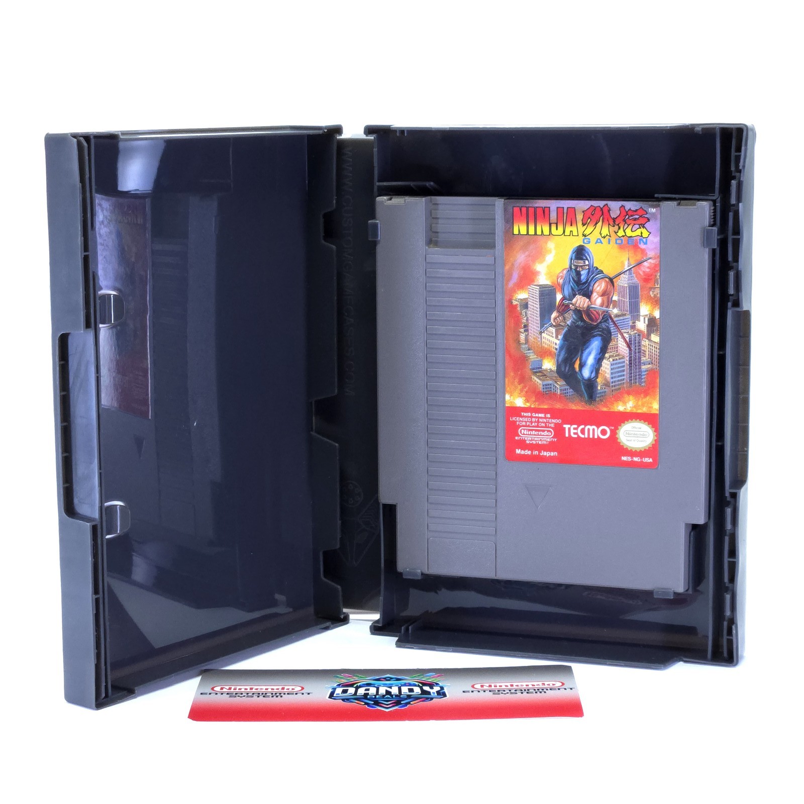 Ninja Gaiden W/ Replacement Case – Tested – NES