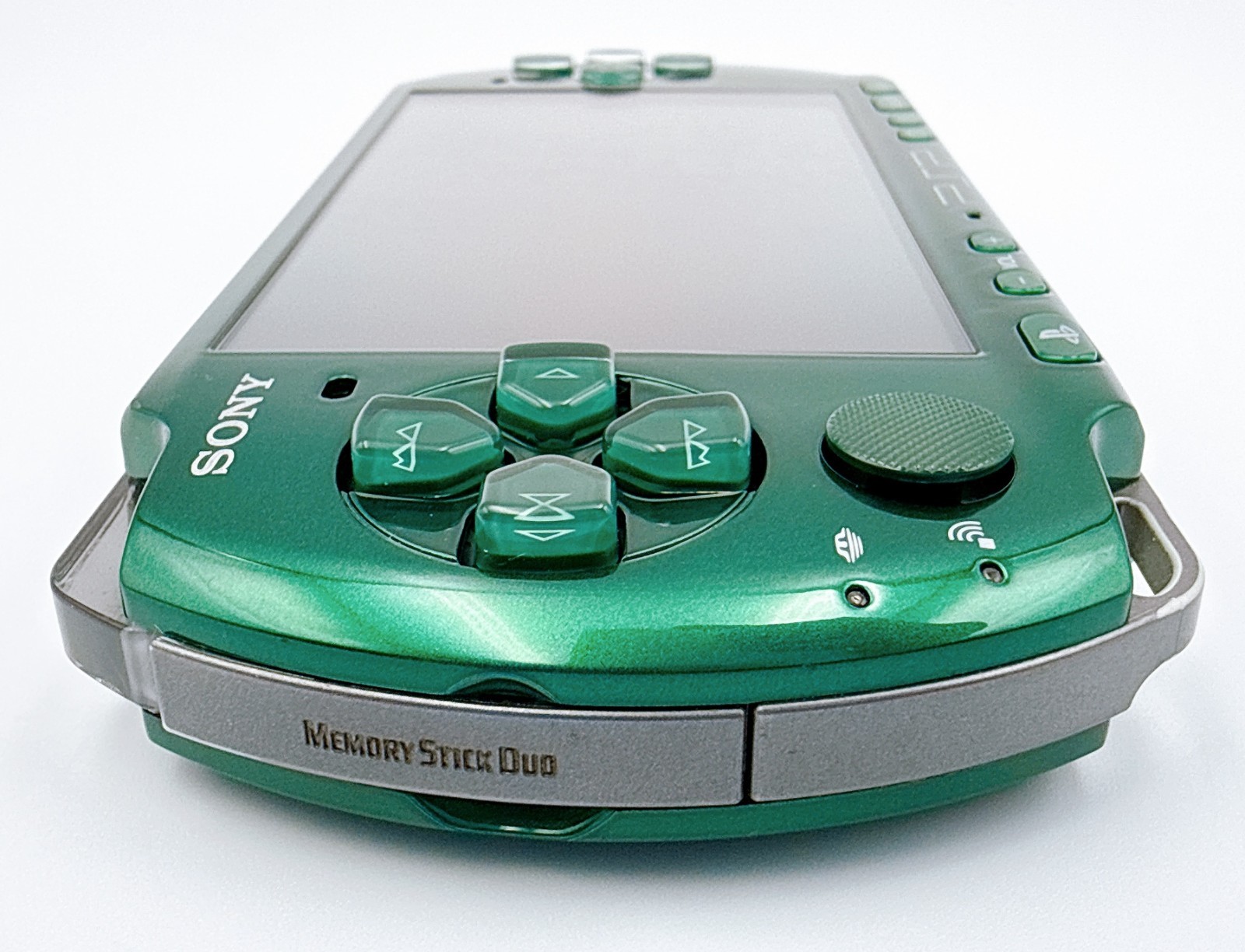 Sony PSP-3000 PSP 3000 Console Green Rare Color Region free – Excellent