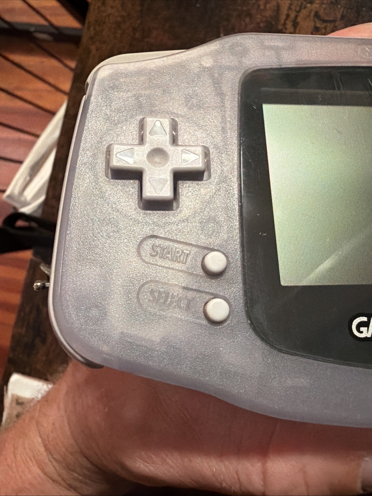 Nintendo Game Boy Advance Console System – Clear Glacier-WORKS PERFECT 👌 🔥❤️🔥