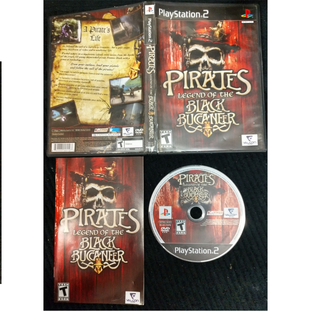 Pirates: Legend of the Black Buccaneer – Playstation 2 (PS2)
