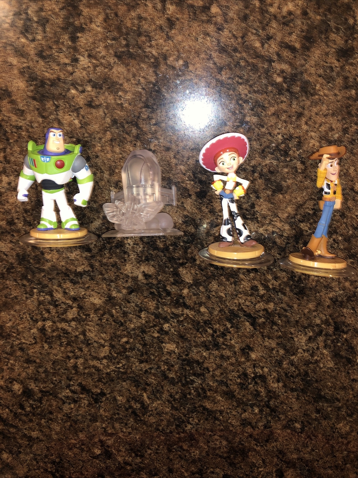 DISNEY INFINITY Toy Story Play Set Jesse Buzz & Woody Figures Wii Xbox 360 PS3