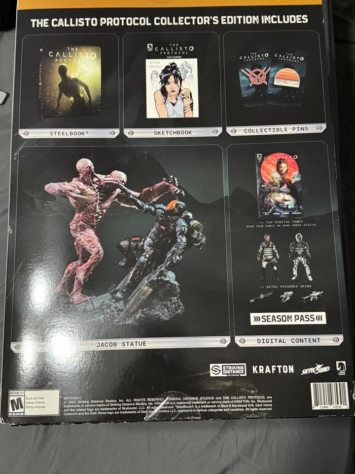 The Callisto Protocol Collector’s Edition (PS5) Complete With Sealed Game