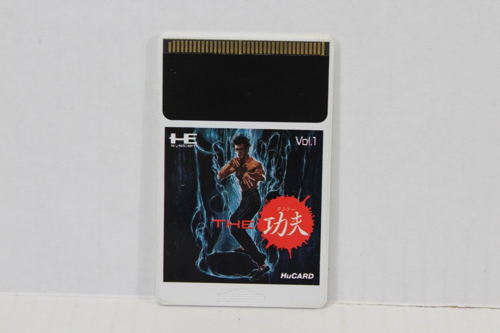 The Kung Fu / Kung-Fu CIB PC Engine HuCard TurboGrafx-16 TG16 Japan US Seller